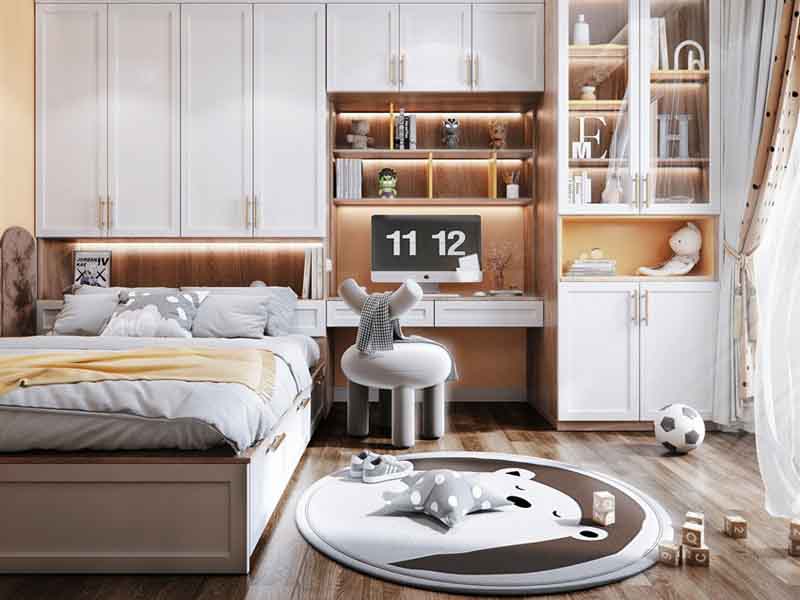 德陽(yáng)定制書柜先考慮的是什么功能，定制書柜收納功能更出色