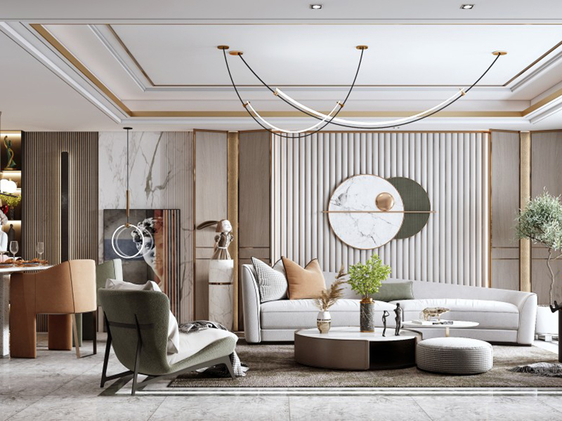 沙發(fā)背景墻掛畫小技巧，懂得給背景墻留白的才是掛畫高手