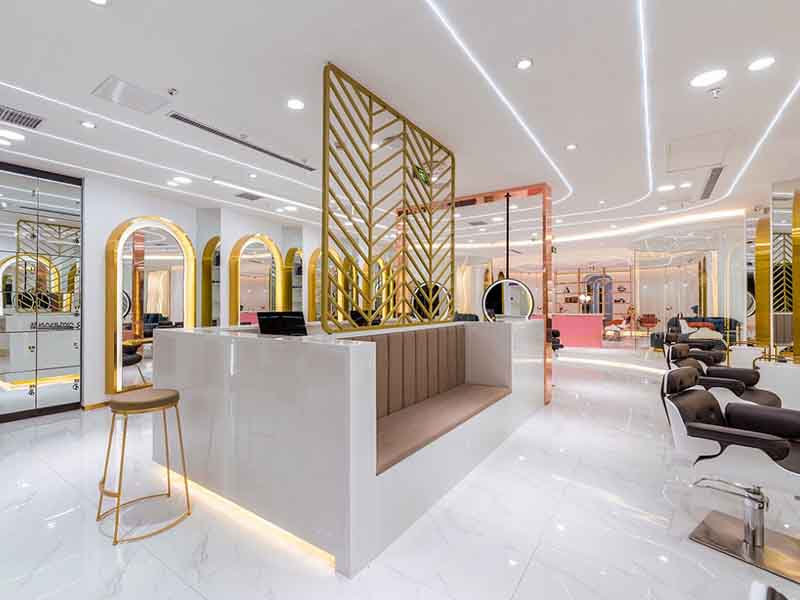 德陽理發(fā)店裝修成什么風(fēng)格受歡迎，理發(fā)店怎么挑選燈具