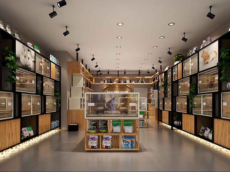 德陽寵物店裝修時都知道卻做不好的細(xì)節(jié)，廣告字體和店鋪氛圍