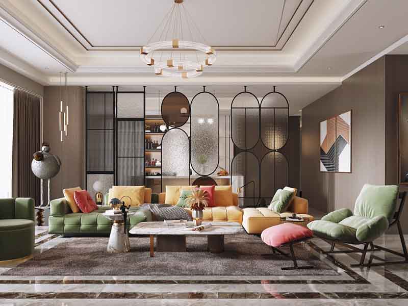 德陽隔斷墻翻新原則，隔斷墻要保持整潔清爽，還要美化居室