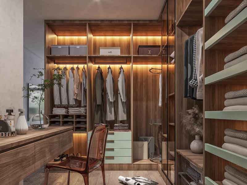 德陽定制衣柜選品牌還是雜牌，推拉門衣柜板材選擇多厚