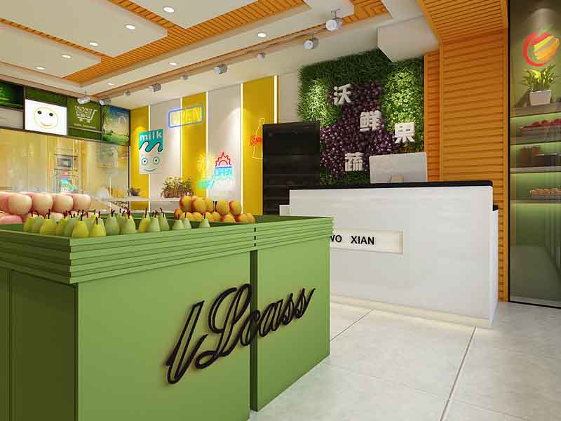 德陽水果店設(shè)計如果做，才能讓店鋪有種琳瑯滿目的感覺