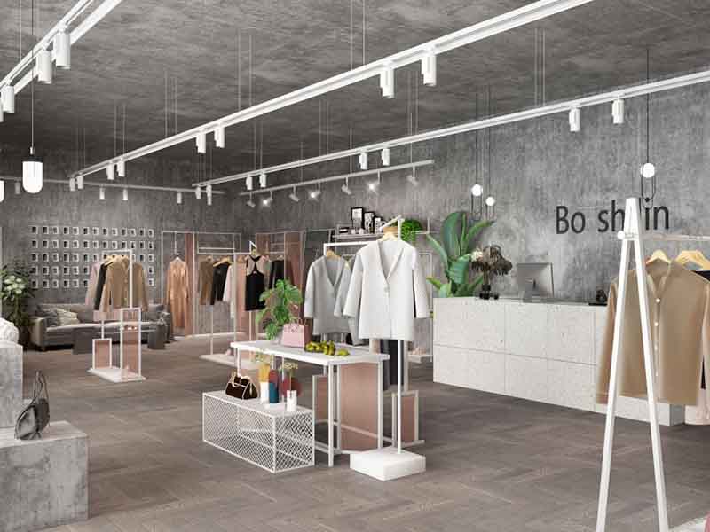 一間極具吸引力的現(xiàn)代簡(jiǎn)歐服裝店裝修，怎么做