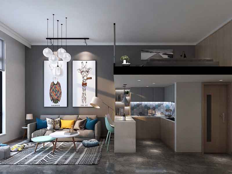 德陽小復式樓裝修中的小心機，小空間大化利用