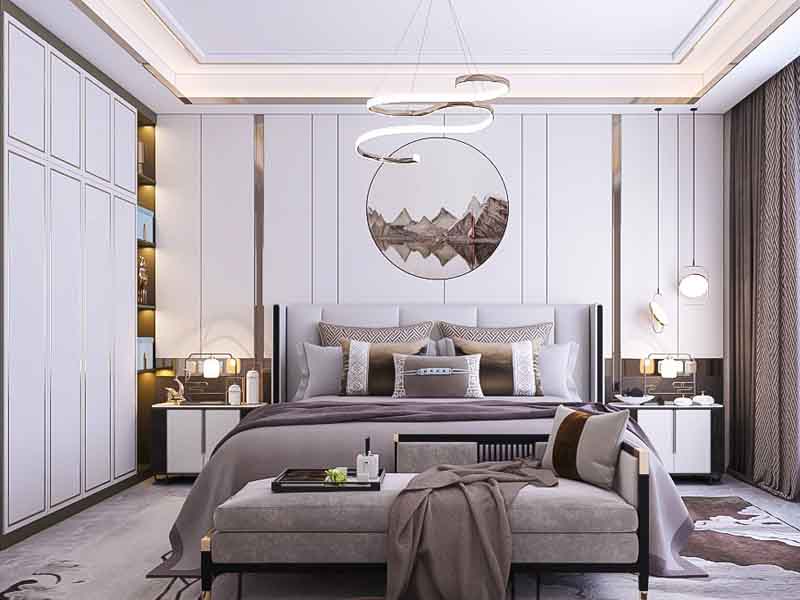 德陽主臥室設(shè)計如何才能顯得，溫馨舒適又時尚