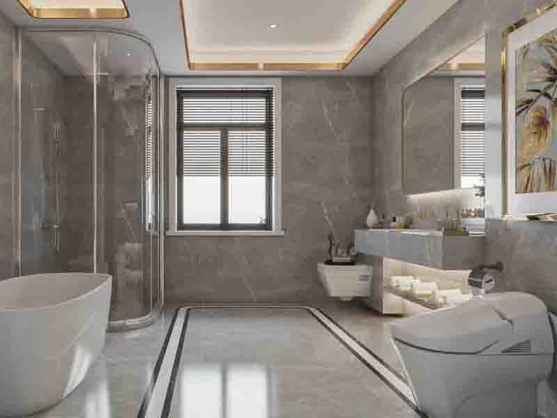 德陽洗手間設(shè)計(jì)小竅門，利用浴缸增加儲(chǔ)物空間