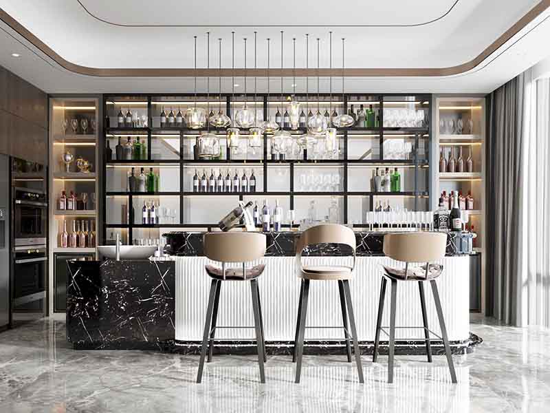 德陽(yáng)吧臺(tái)裝修有什么規(guī)則可循，室內(nèi)設(shè)計(jì)吧臺(tái)要考慮些什么