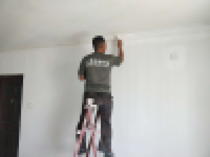 墻面乳膠漆裝修：毛坯的墻體或者已經(jīng)做好1道膩子層的房子，基層要求基層必須平整堅固。不得有粉化、起砂、空鼓、脫落等現(xiàn)象?；鶎硬黄胶涂油菝鎽撆涮啄佔庸纹健ｊ庩柦潜仨毻ㄟ^彈墨線來找垂直的鋁通來衡量水平垂直的整度。后一遍膩子應在前一遍膩子完全干后方能施工。一般來說，內(nèi)墻乳膠漆，在墻砌好后，是在抹灰完成后，總包單位會進行兩道抹灰，第二道的時候基面加以修飾效果的補平。