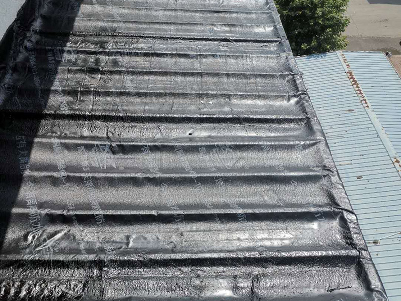 陽(yáng)臺(tái)雨棚防水處理：1.清潔雨棚的表面;2.在需防水處理的區(qū)域涂上基層防水涂料，當(dāng)其仍為濕潤(rùn)時(shí)，把適合尺寸的縫織聚酯布鋪于其上，確?？p織聚酯布不起泡，不起皺，再用基層防水涂料浸透縫織聚酯布，至全干;3.最后涂?jī)蓪颖韺臃浪苛?4.養(yǎng)護(hù)。