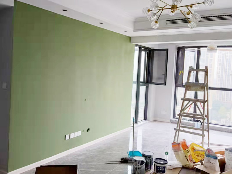 新房墻面刷漆翻新