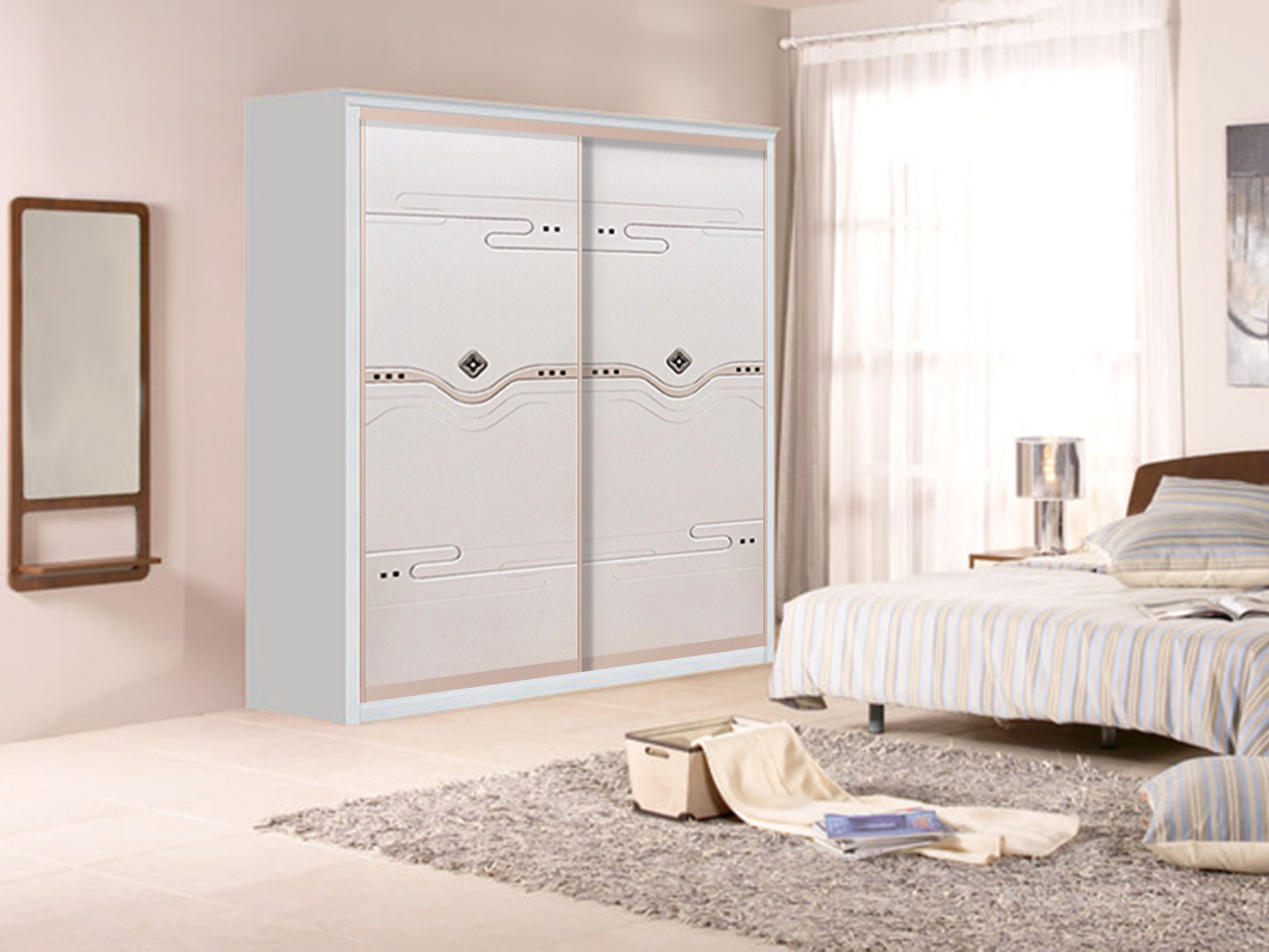 衣柜門軌道卡住推不動(dòng)，修理不如換配件，請人上門處理大概200元搞定