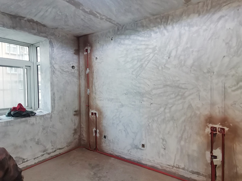 臥室墻面線路開(kāi)槽