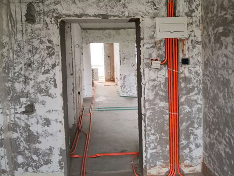 全屋電路開(kāi)槽布線