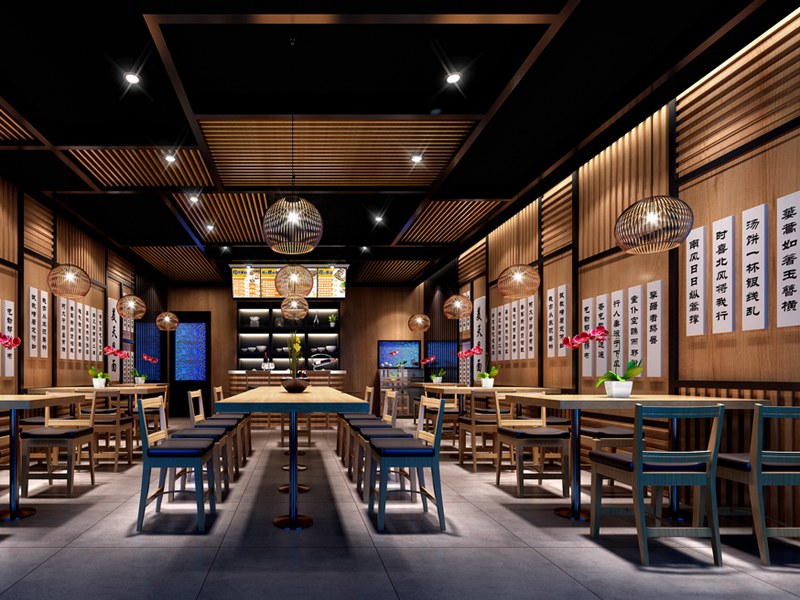餐館裝修圖片,餐館現(xiàn)代裝修設(shè)計(jì)圖,餐館裝修效果圖大全