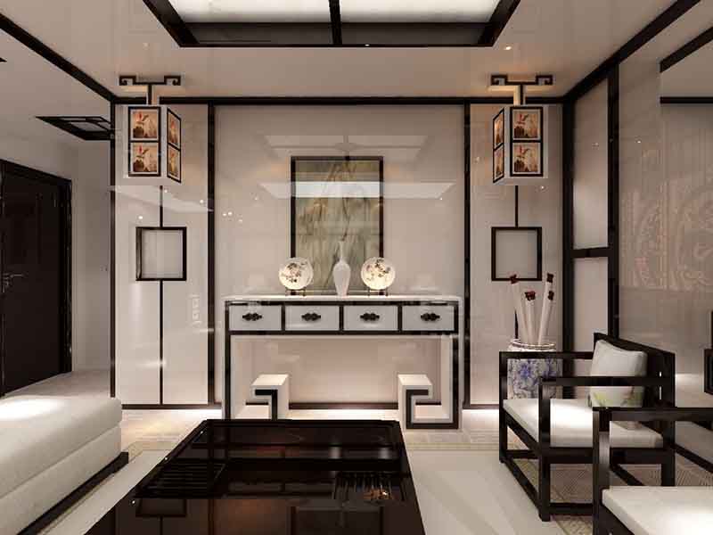 中式風格的分支，徽派風格家庭裝修