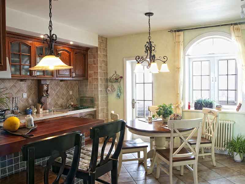 兩種適合別墅自然風(fēng)格裝修，美式和地中海都不錯(cuò)