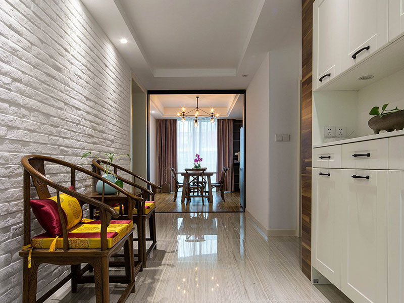 北京進(jìn)門玄關(guān)裝修設(shè)計(jì),客廳鞋柜隔斷,北京玄關(guān)裝修效果圖