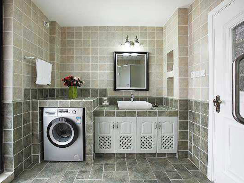 磚砌洗手臺實用守則，臺面柜體選材不同