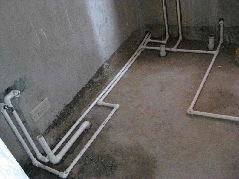 管道安裝改造施工方法，供水管線應(yīng)先預(yù)