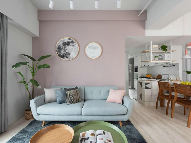 北京小戶型客廳裝修，北京小戶型小客廳