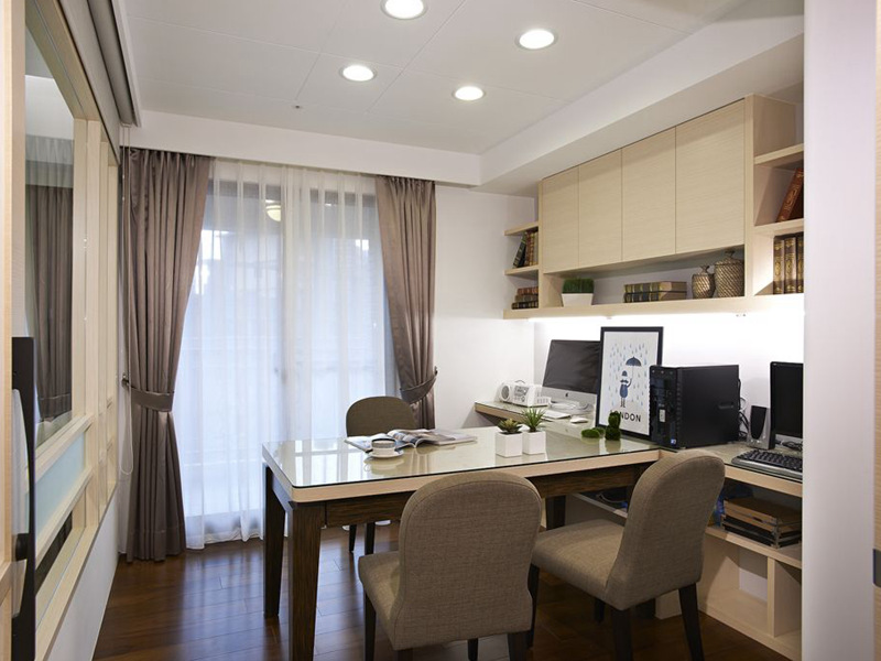 武漢碧桂園鳳凰灣9平方書房裝修設計效