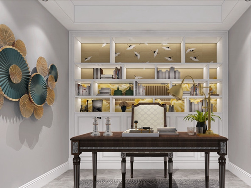 長沙陽光城檀悅10平方書房裝修設計效