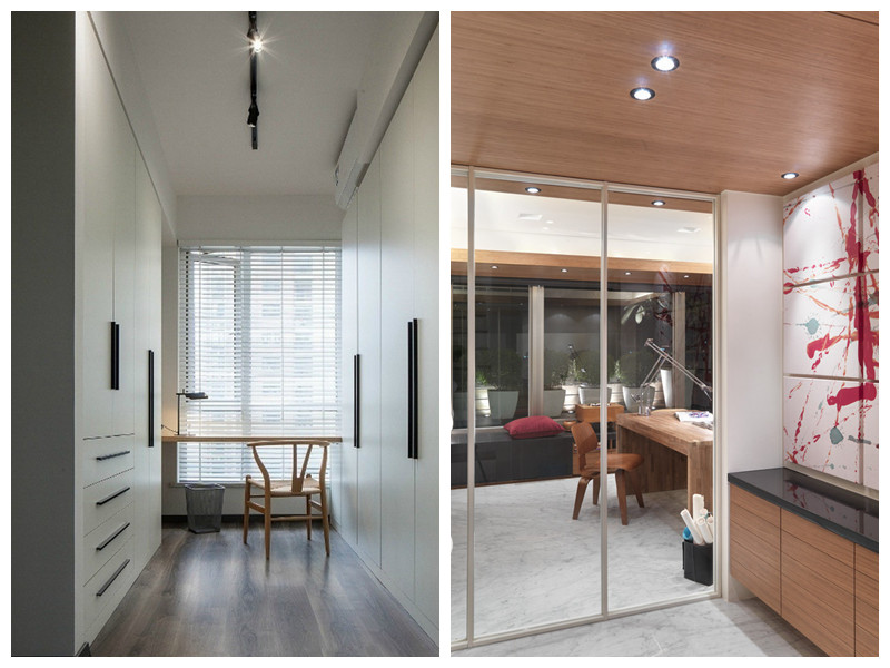 長沙陽光城檀府10平方陽臺(tái)裝修設(shè)計(jì)效