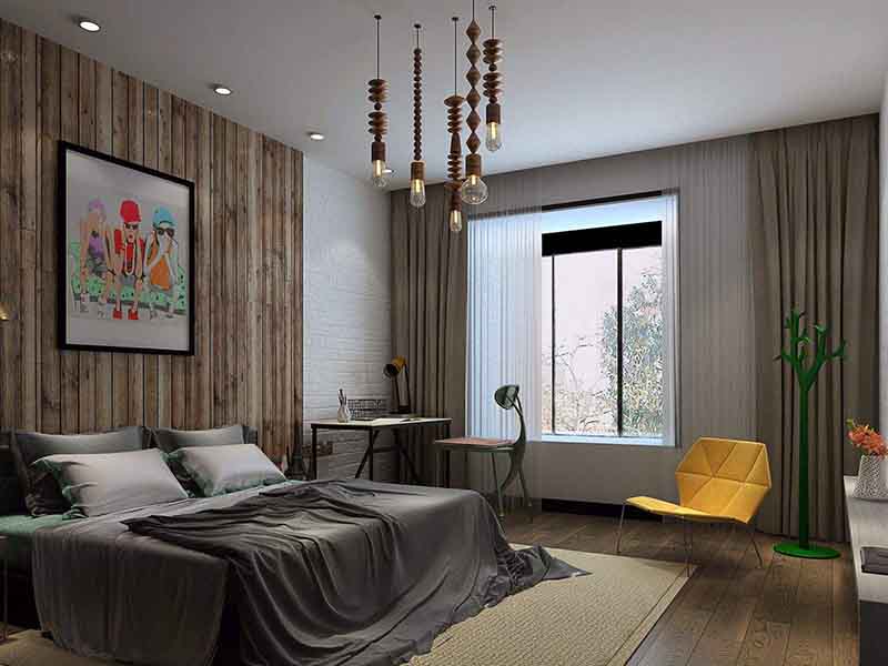 設(shè)計(jì)一個(gè)餐館美式工業(yè)風(fēng)格裝修，重要的