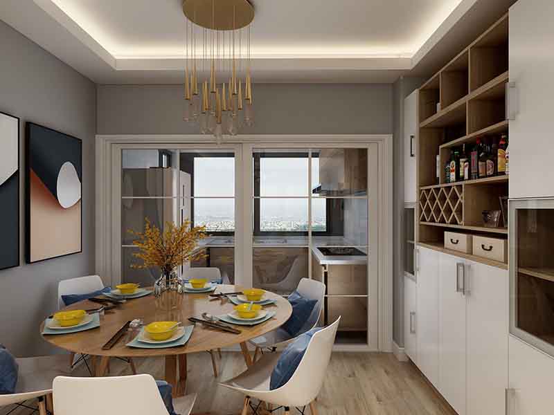 流行的純水泥房風格裝修，要注重空間和