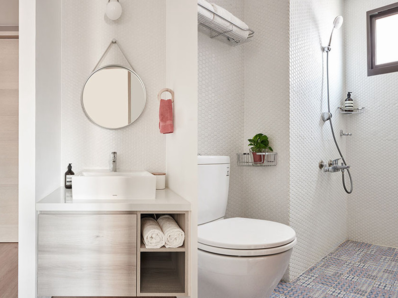 出租房衛(wèi)生間太舊了，衛(wèi)生間的翻新裝修