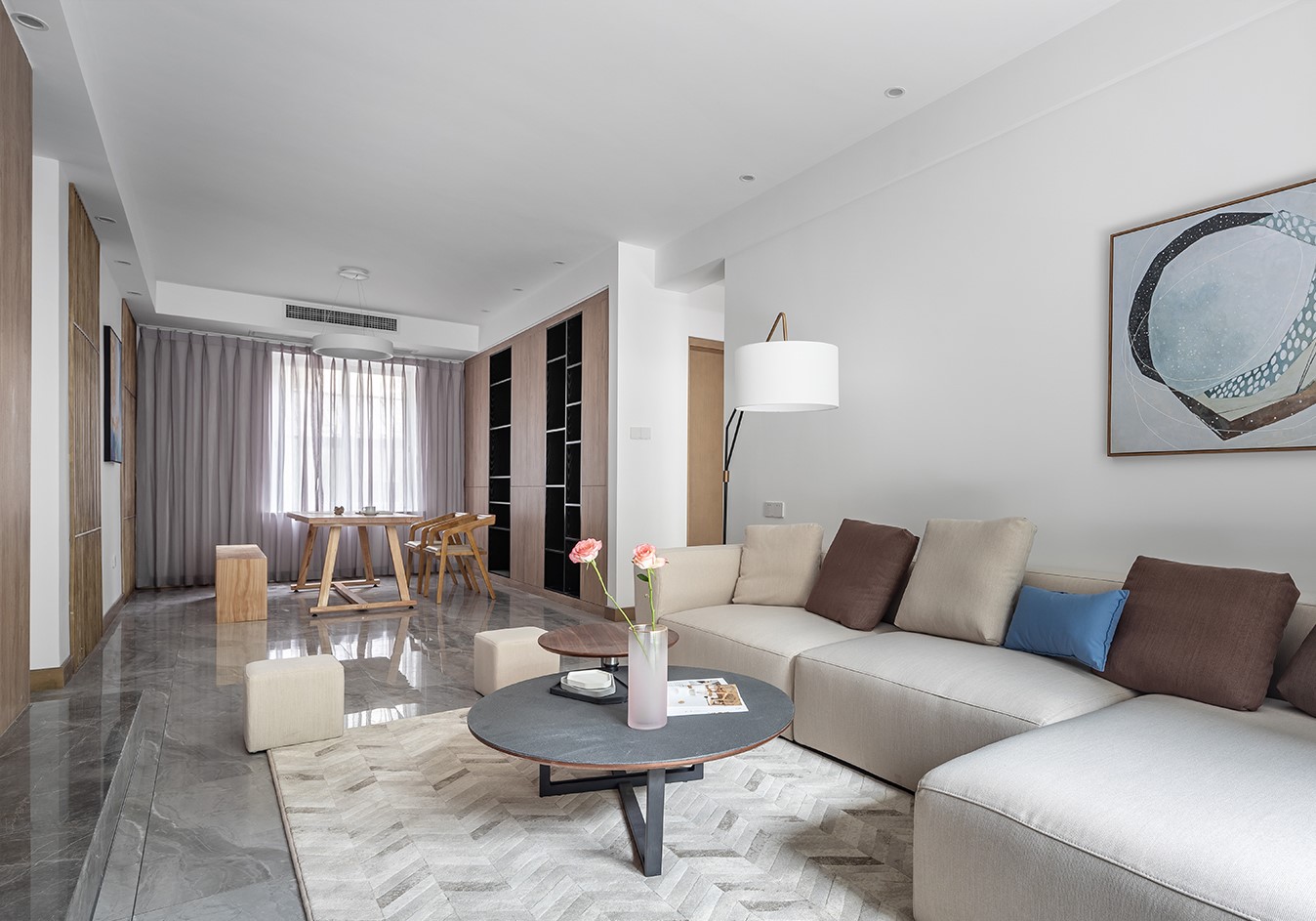 75平舊房翻新裝修案例欣賞，翻新前后