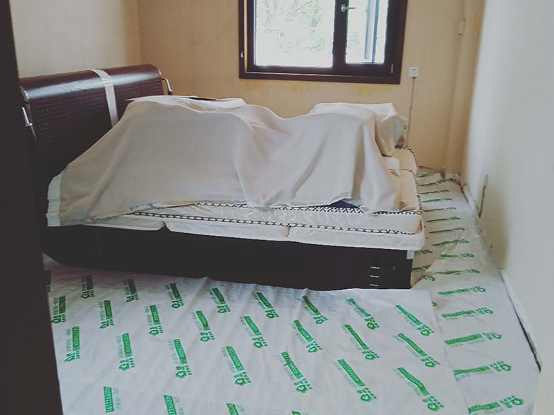 杭州出租房退房時(shí)，室內(nèi)墻面臟了房東不