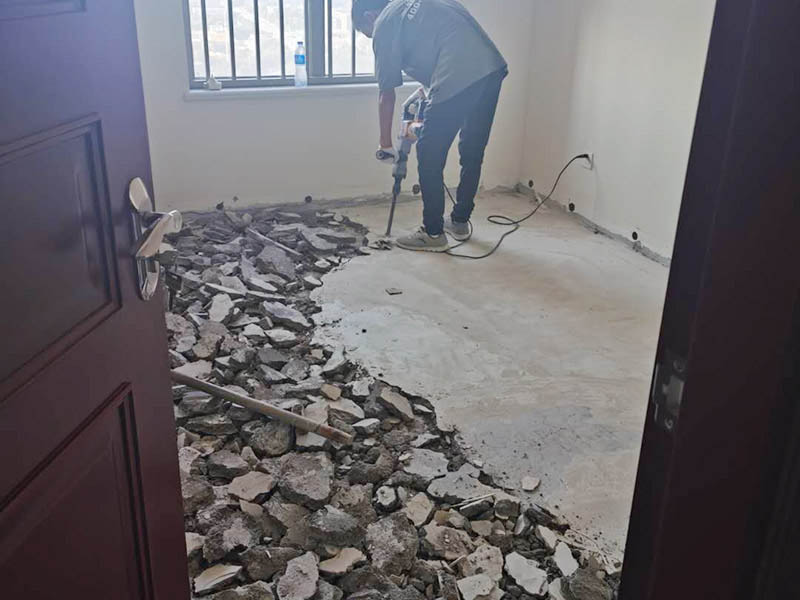 二手房翻新中的地磚和墻磚好拆除嗎？