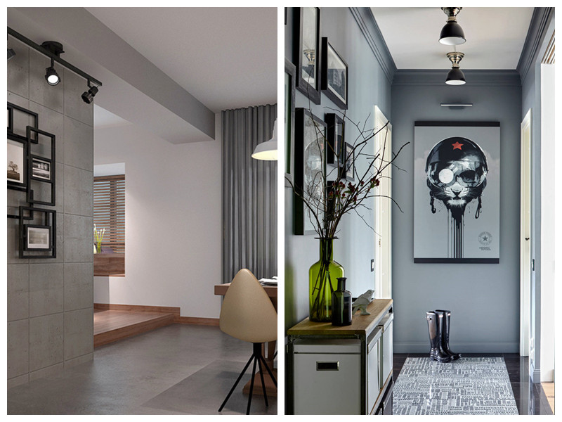 現代風走廊裝修效果圖