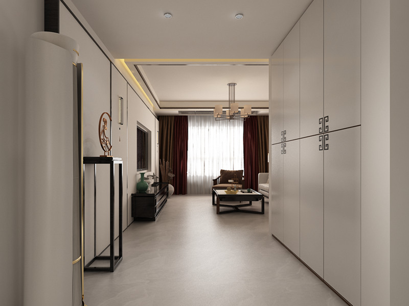 現代風走廊裝修效果圖