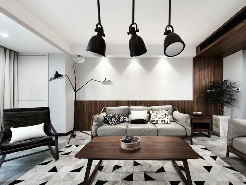 二手房墻面刷新鄉(xiāng)村風客廳