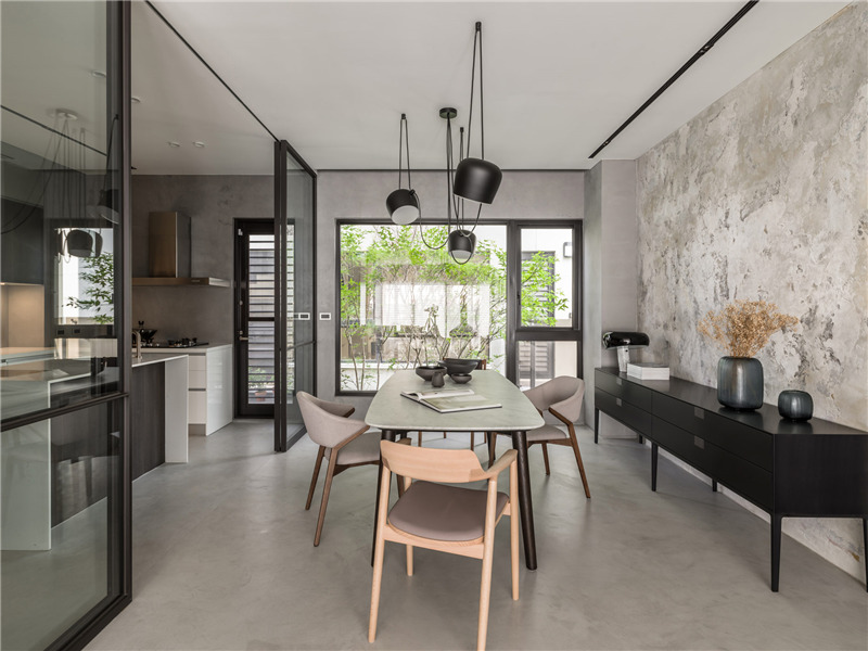 東莞南城區(qū)餐廳裝修設(shè)計效果圖