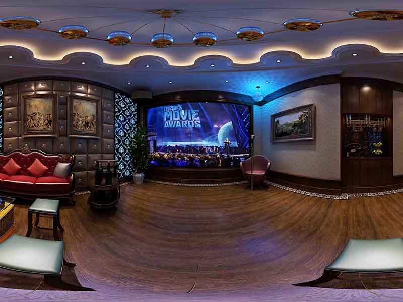 上海市盧灣區(qū)家庭影院裝修效果圖