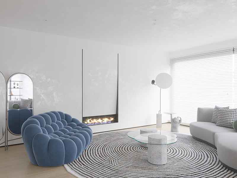 太原市迎澤區(qū)白色簡(jiǎn)約裝修效果圖