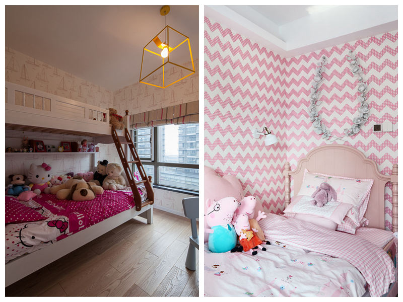 昆明安寧市公主房裝修設(shè)計圖