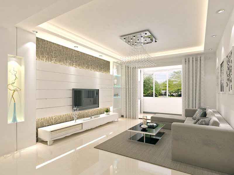 江門臺(tái)山大江客廳吊頂翻新-吊頂打磨