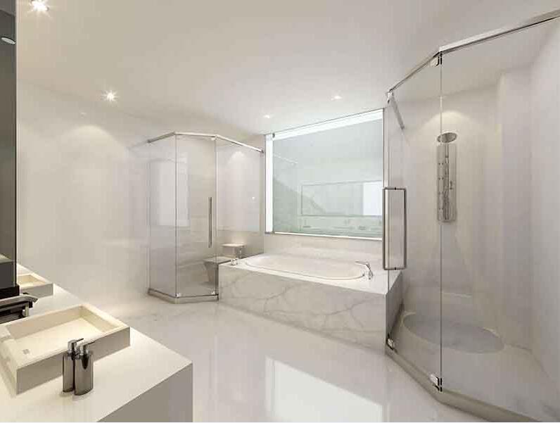 江門蓬江江華小學(xué)墻面瓷磚翻新-墻面打磨