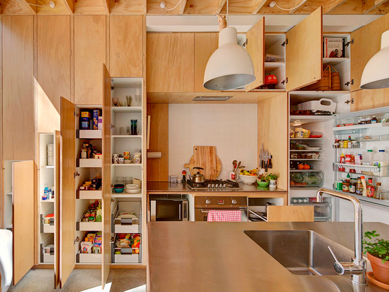 邢臺市橋西區(qū)獨棟小別墅裝修設計-廚房設計