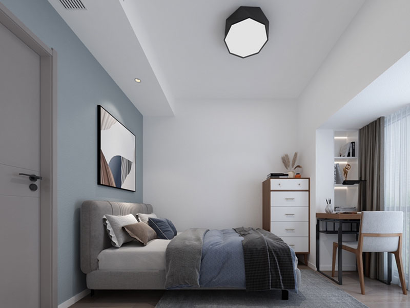 遵義市遵義縣樣板間戶型裝修效果-臥室裝修設(shè)計