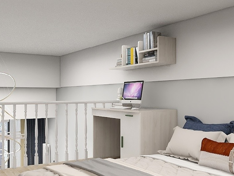 樂山市五通橋區(qū)loft公寓裝修設(shè)計-臥室裝修