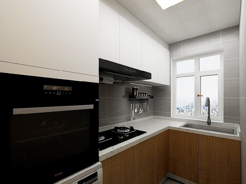 宜賓市江安縣公寓裝修設(shè)計-廚房裝修