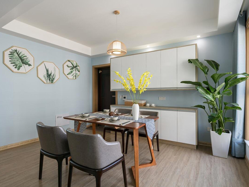 韶關(guān)市湞江區(qū)簡約民宿裝修設計-餐廳裝修