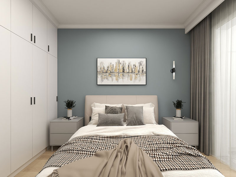 拉薩市達(dá)孜區(qū)復(fù)式別墅裝修設(shè)計-臥室設(shè)計