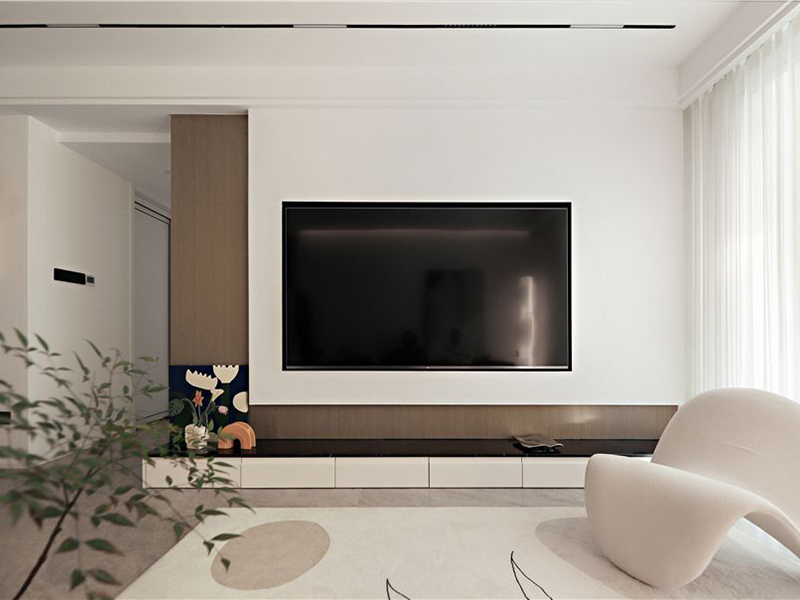 赤峰市紅山區(qū)室內(nèi)簡約輕奢裝修設(shè)計-客廳設(shè)計